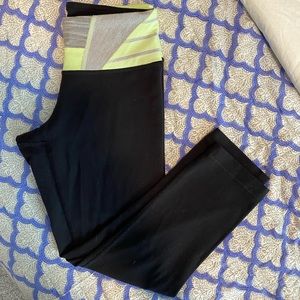 Lululemon Wunder Under Crop Leggings *reversible*
